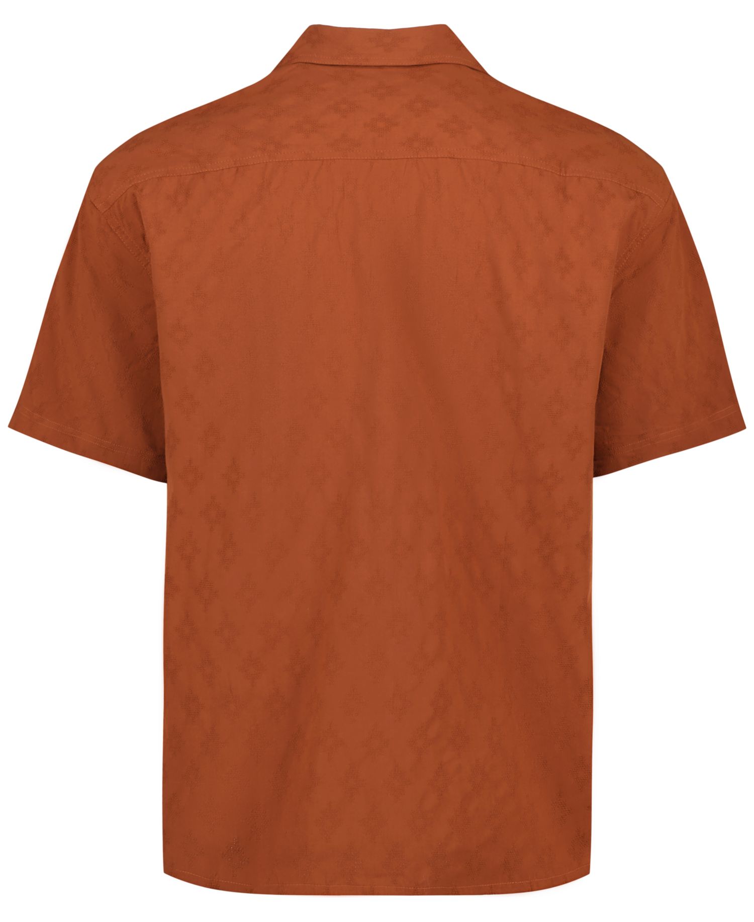 Men's Textured Pattern Short-Sleeves Shirt
