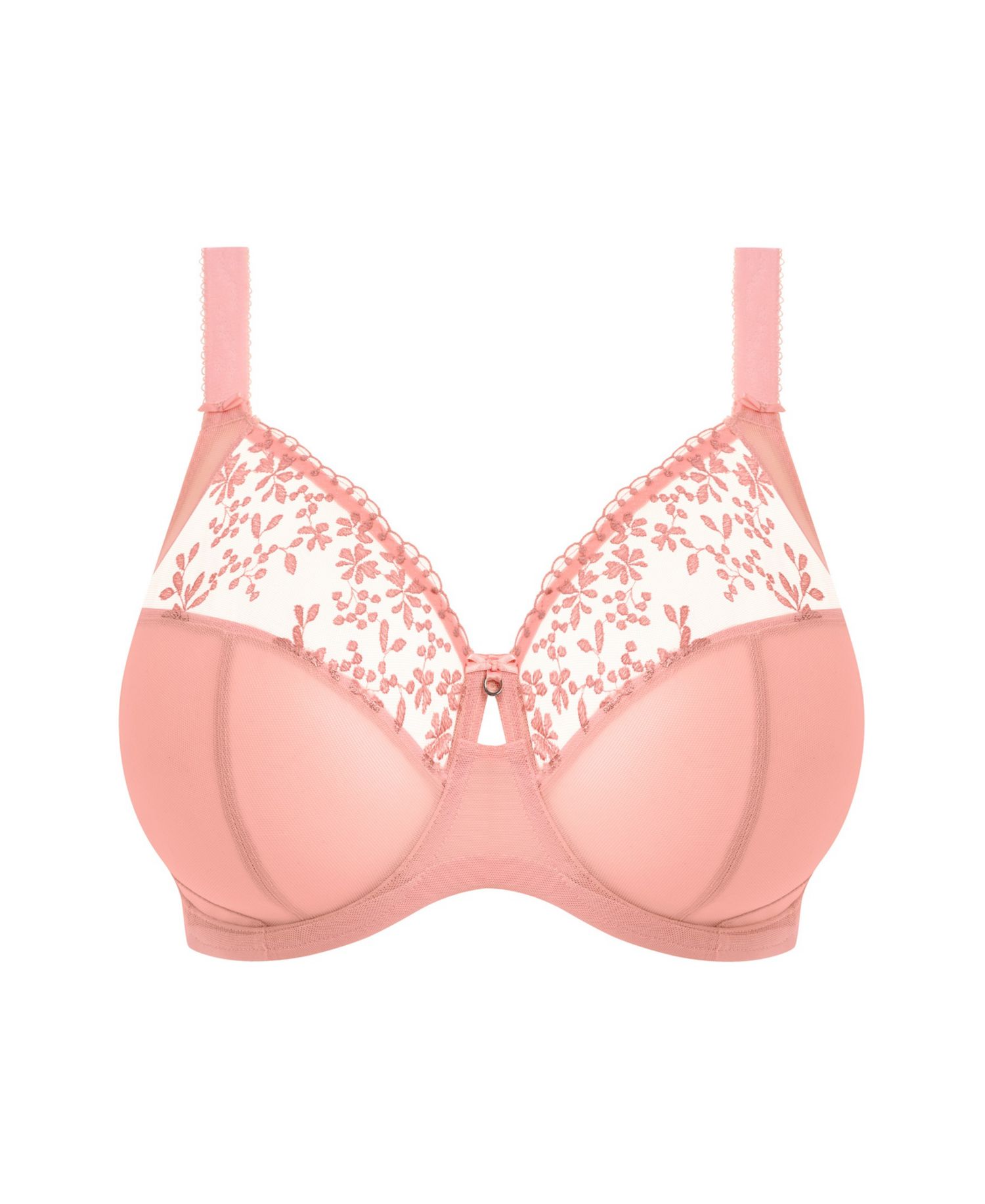 Plus Size Zarla Banded Underwire Stretch Lace Bra EL302505