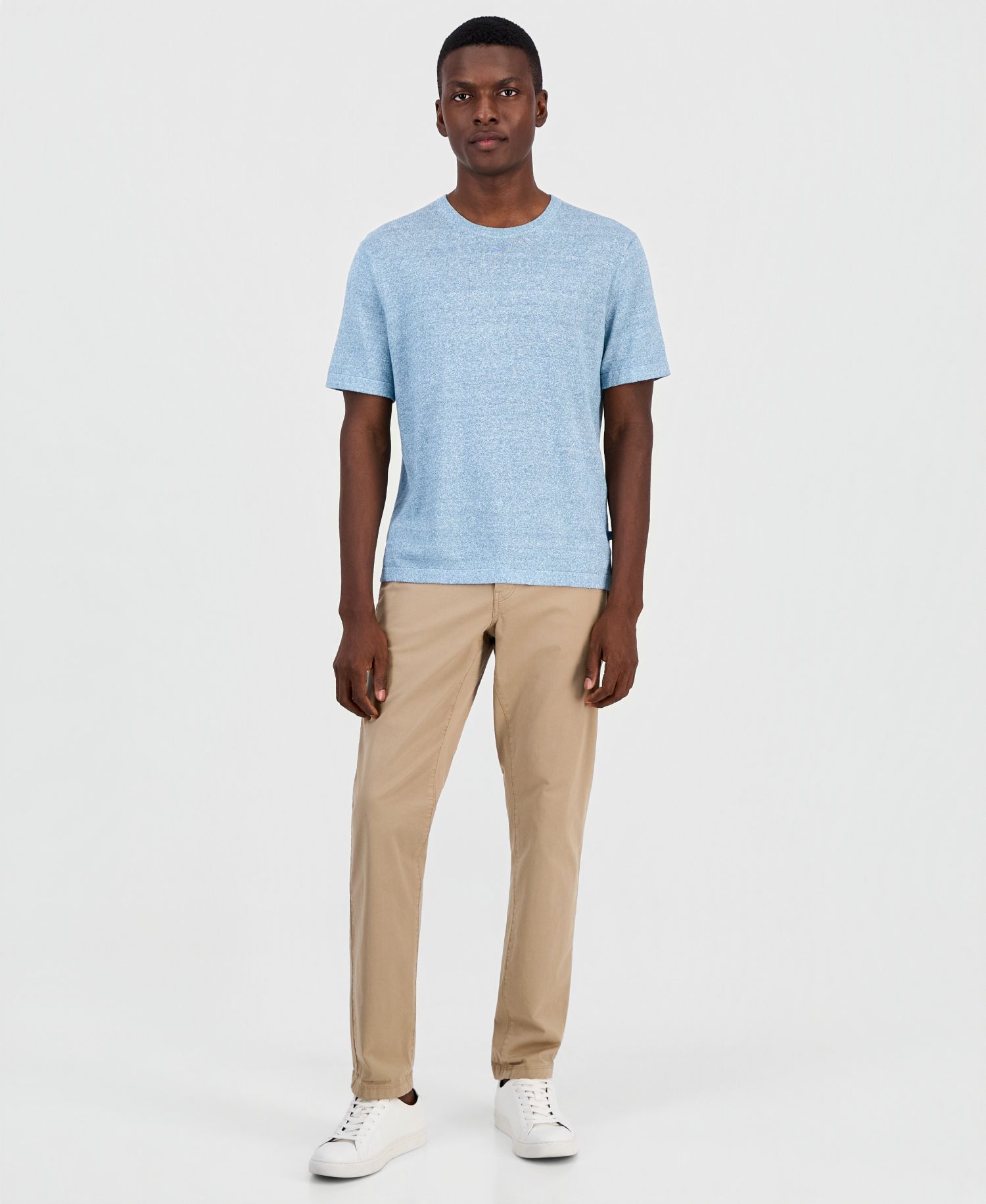 Men's Mouline Short Sleeve Crewneck T-Shirt