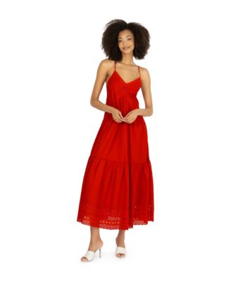 Women's Red Maxi Dresses | Macy's