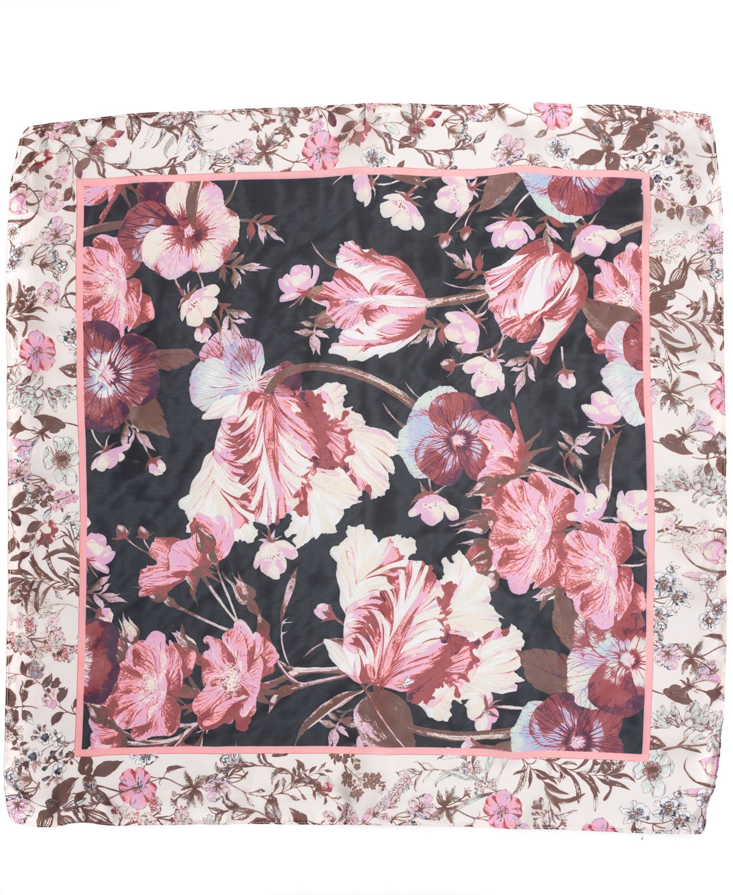 Statement Floral Bandana Scarf