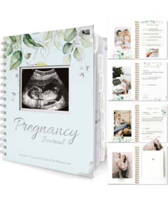 Pregnancy Journal Memory Book: Inspire, 90 Pages Hardcover Pregnancy Book, Pregnancy Journals for First Time Moms