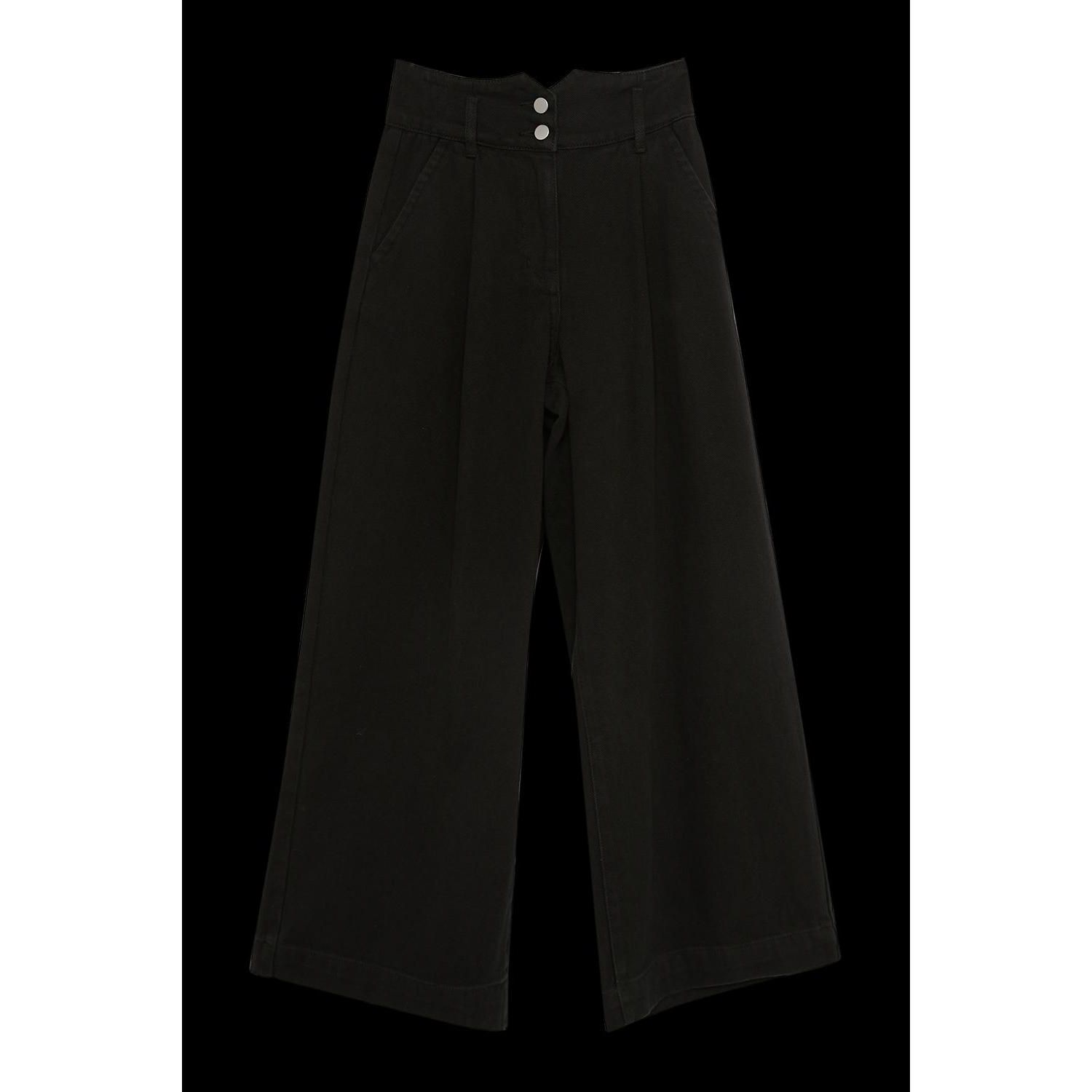 Women's Denim Wide Leg High Waisted Jeans