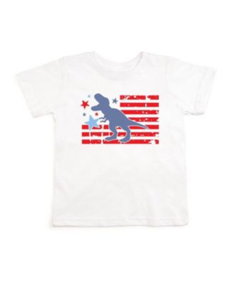 Toddler Boys All American Dino Short Sleeve T-Shirt