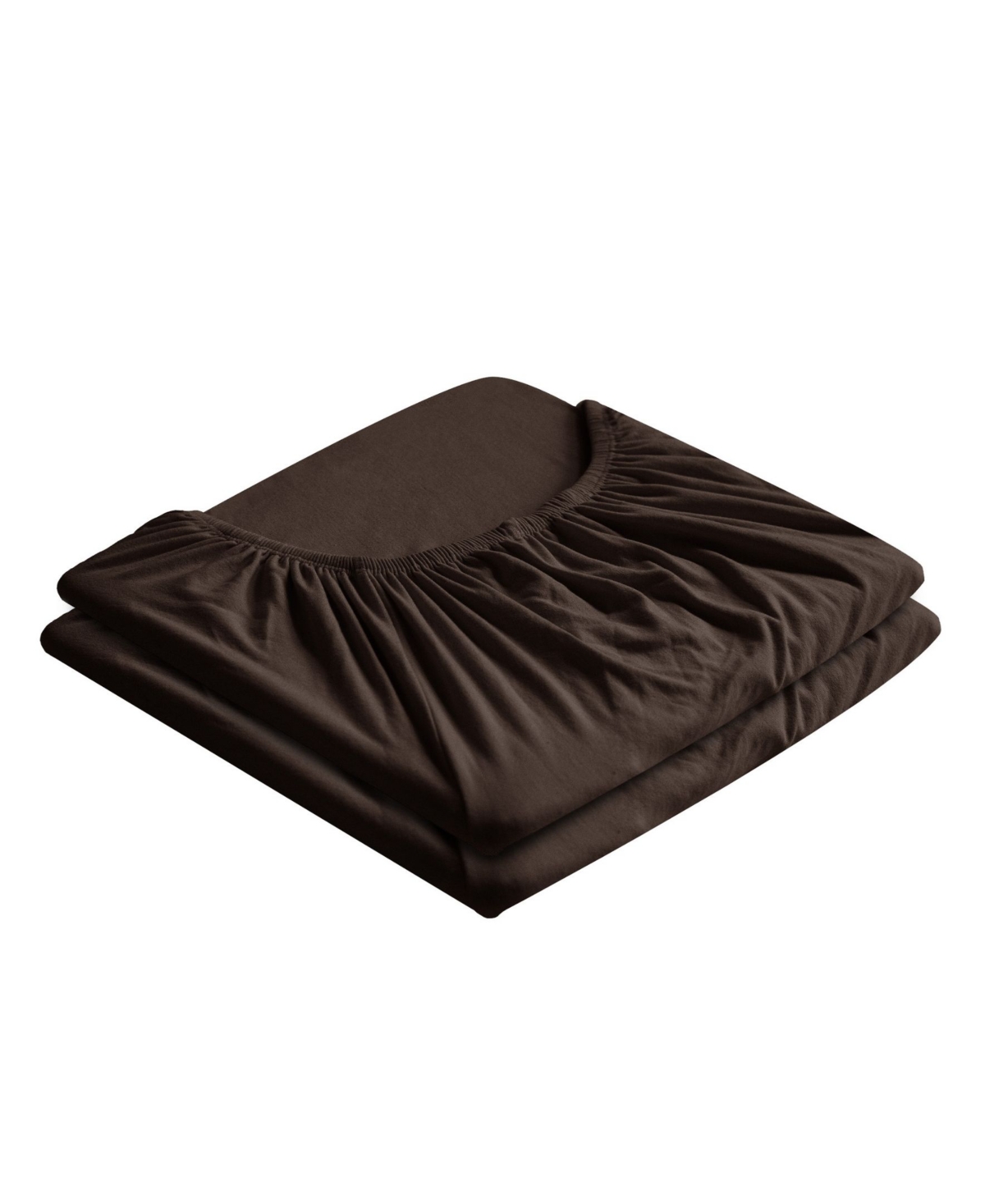 Southshore Fine Linens Vilano Premium Ultra Soft 21" Extra Deep Pocket 2-Pack Fitted Sheet, California King - Brown