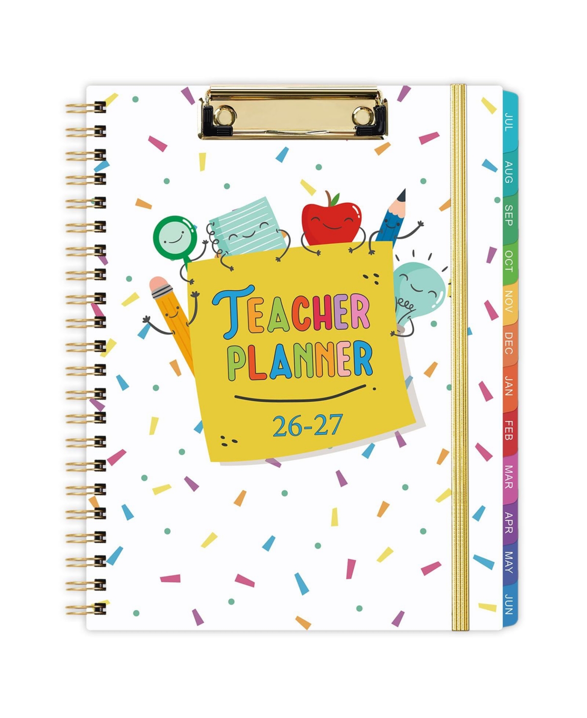 Gnuadz Teacher Planner 2026-2027 Hardcover Lesson Plan