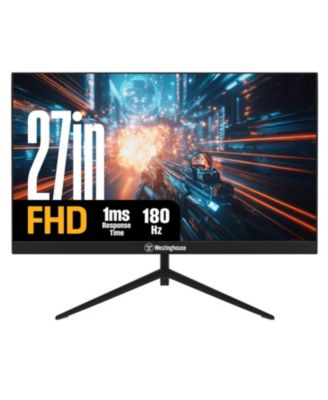 27" Gaming Monitor, 180Hz, 1ms, 1080p IPS, AMD FreeSync, Built-in Speakers, HDMI & DisplayPort