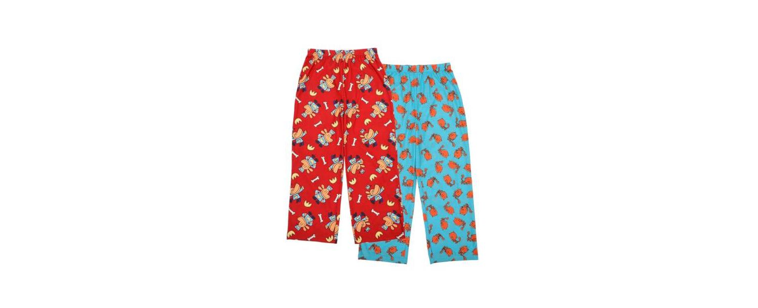 Big Boys Lil' Petey All-Over Print Youth 2-pack Sleep Pajama Pants-14