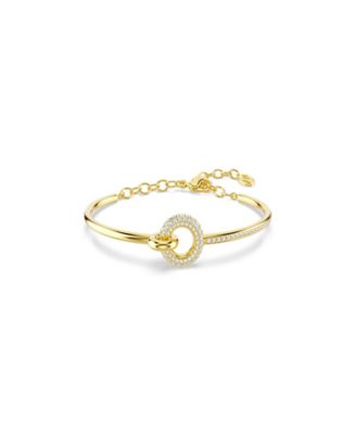 Gold-Tone Plated Stars Inspired Link Bracelet