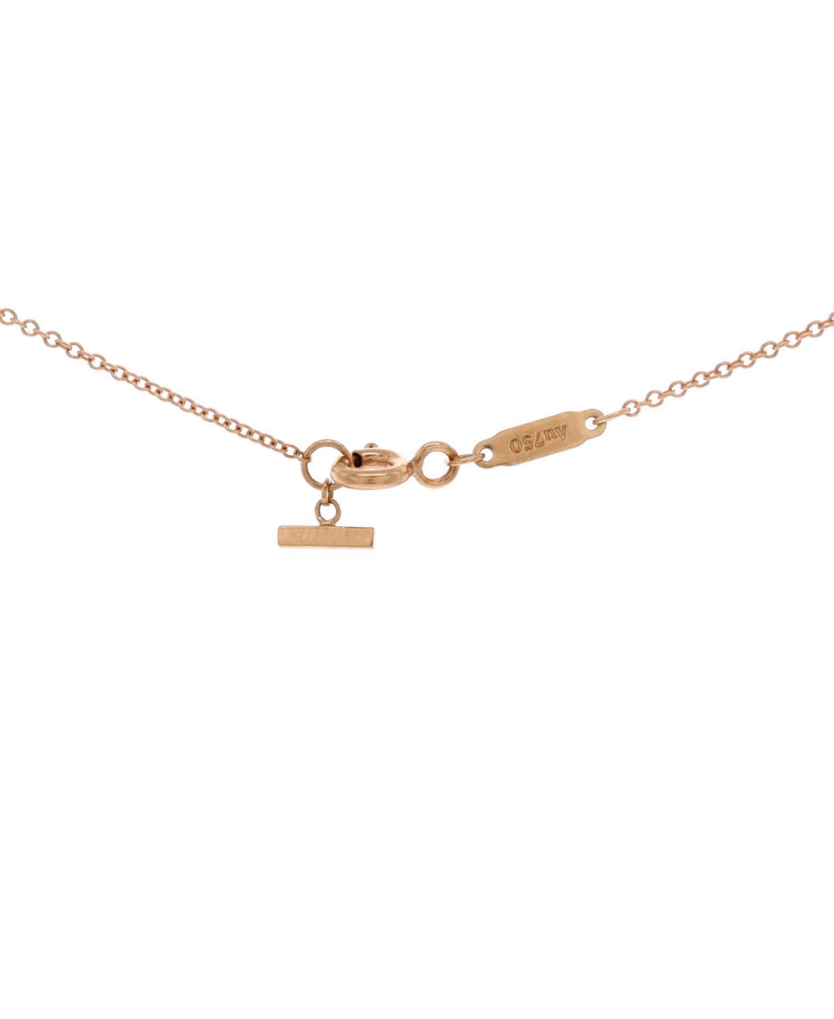 Pre-Owned Tiffany & Co T Smile Pendant Necklace