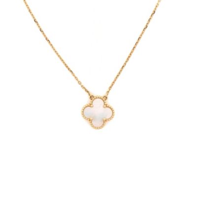 Pre-Owned Van Cleef & Arpels Vintage Alhambra Pendant Necklace - 18k yellow gold