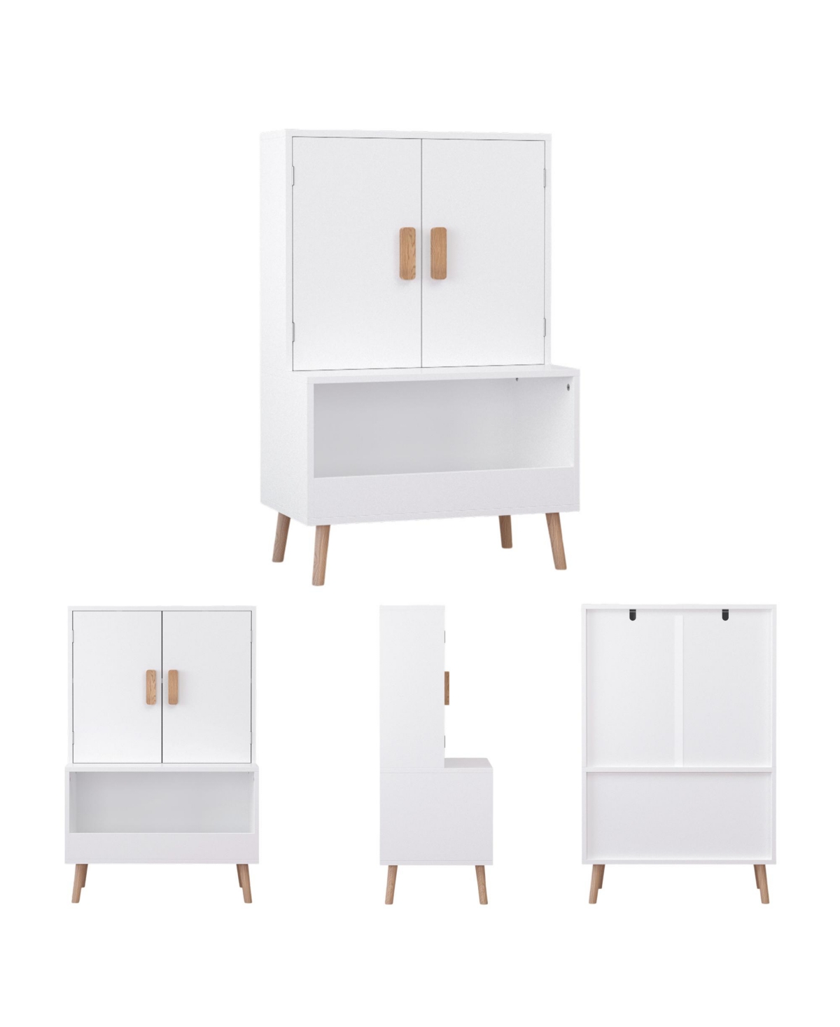 Rainsken Kids Toy Storage Cabinet