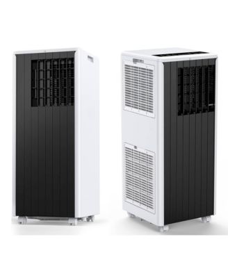 2-Piece Set of 8,000 BTU Portable Air Conditioners with 3-in-1 Cooling, Dehumidifier and Fan, Quiet 50 dB Sleep Mode