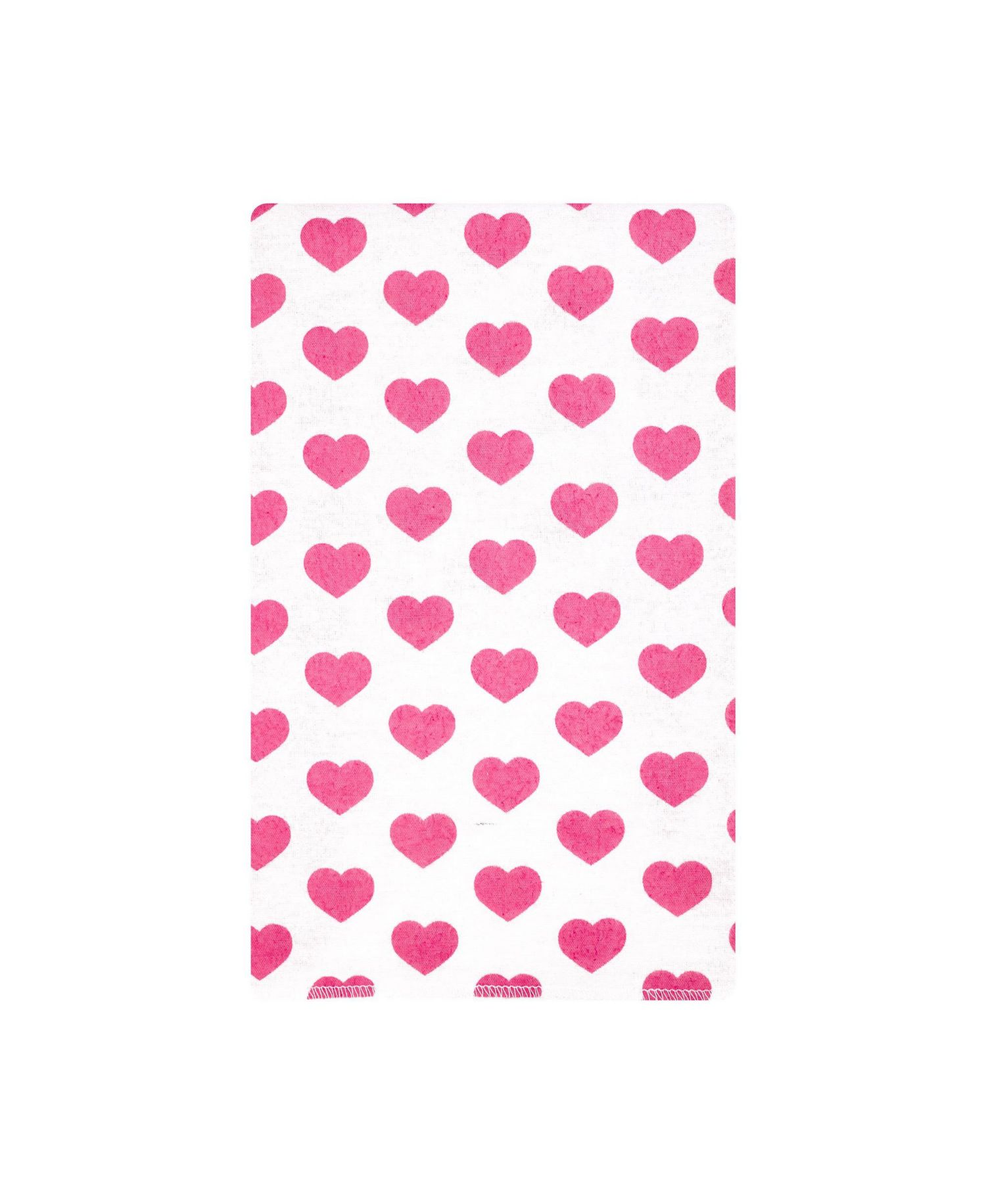 Girl Cotton Poly Flannel Burp Cloths Bundle, Cloudy Rainbow