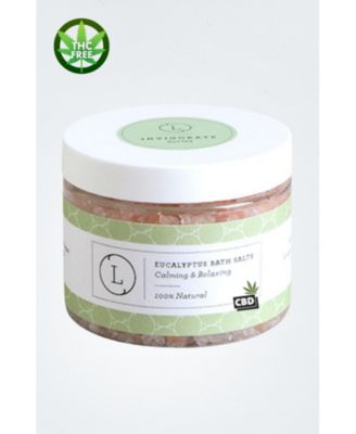 CBD Eucalyptus Natural Bath Salts, Calming and Relaxing