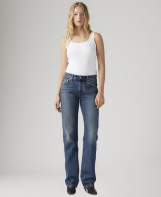 Premium Women's 501 90's Mid-Rise Straight-Fit Jeans 30"