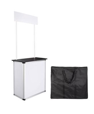 Road Show Promotional Display Counter Stand Table Kiosk Trade Supermarket Pop Up Booth