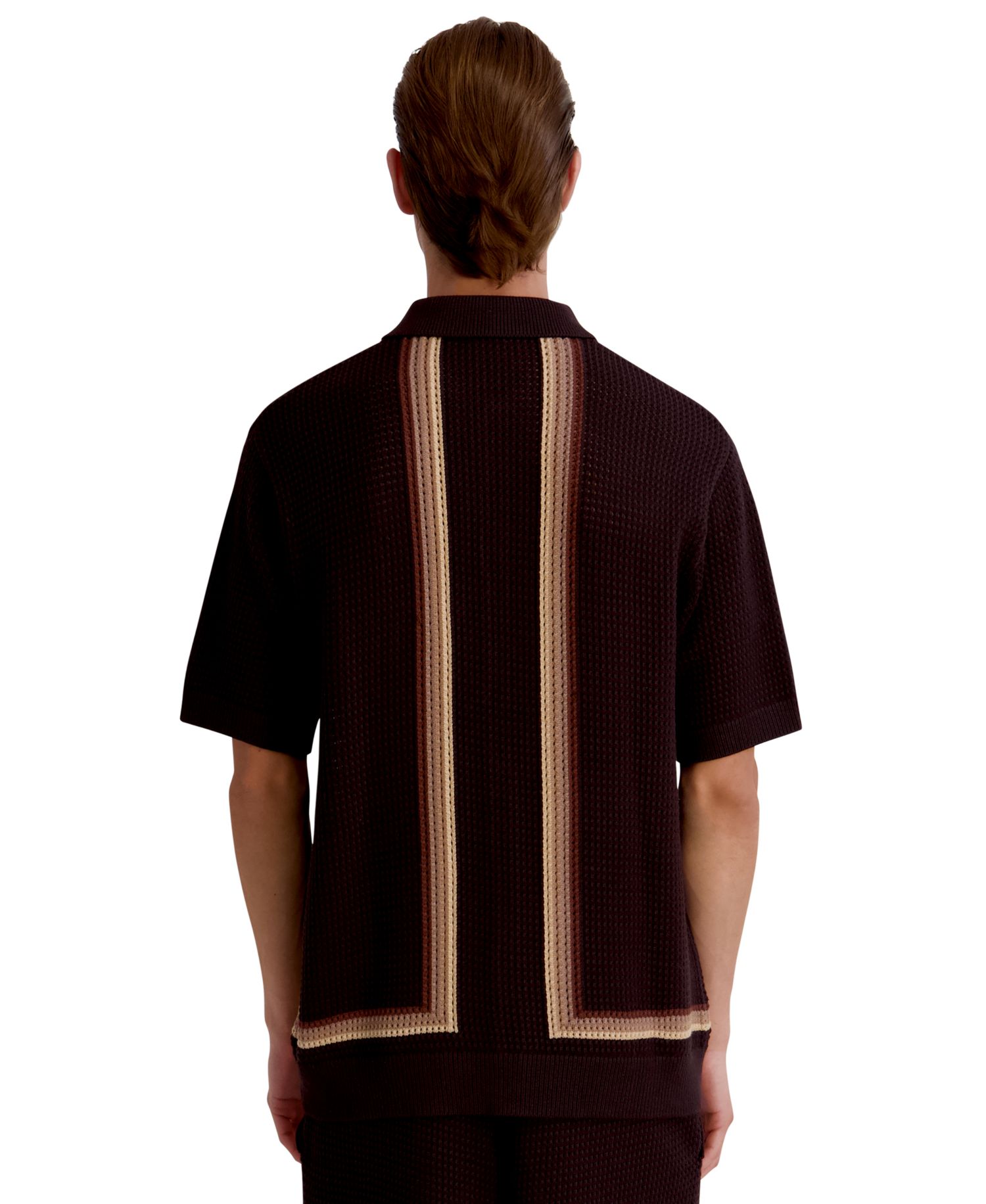 Men's Regular-Fit Short-Sleeve Spread Collar Shirt