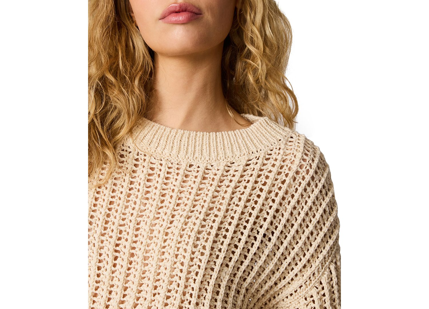 Women's Greata Crewneck Crop Sweater