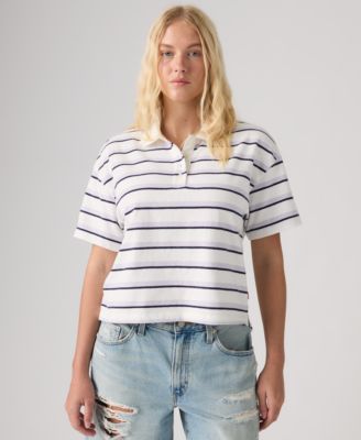 Women's Didion Rugby Short-Sleeve Collared Polo Shirt