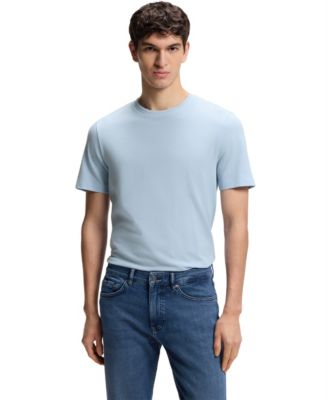 Men's Bubble-Jacquard Structure T-shirt