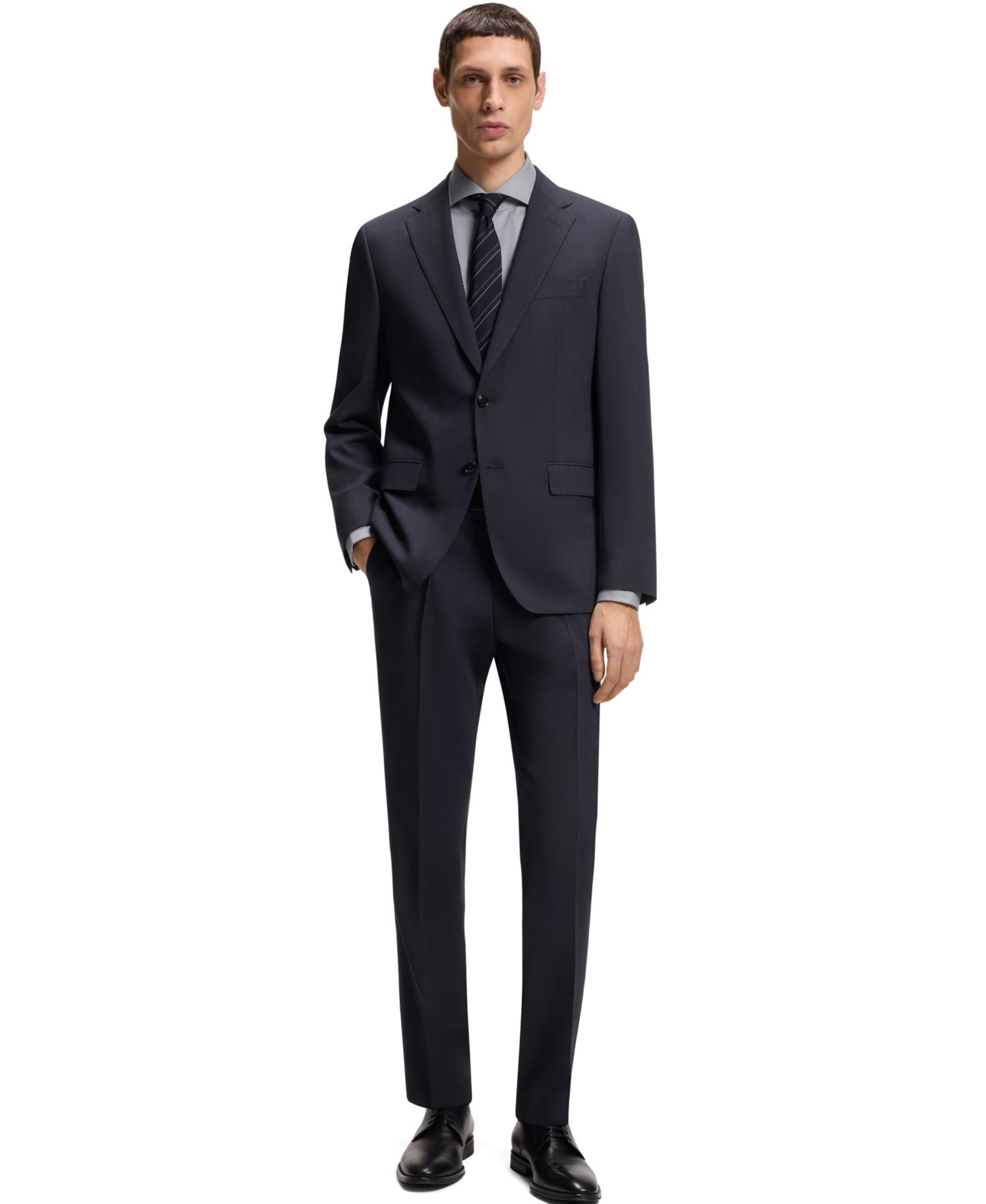 Men's Washable Stretch Fabric Slim-Fit Blazer