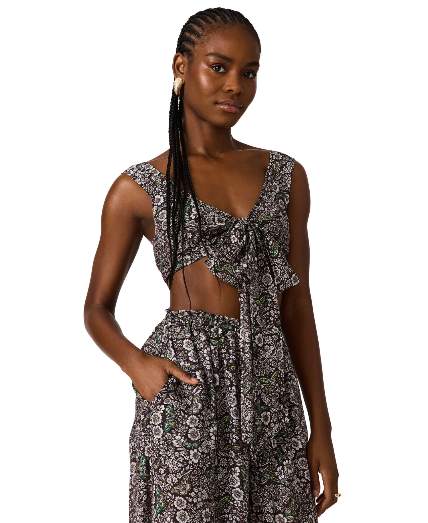 Women's Livy Sleeveless V-Neck Top