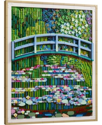 Art Claude Monet Bridge Over a Pond of Water Lilies 31220 Building Set