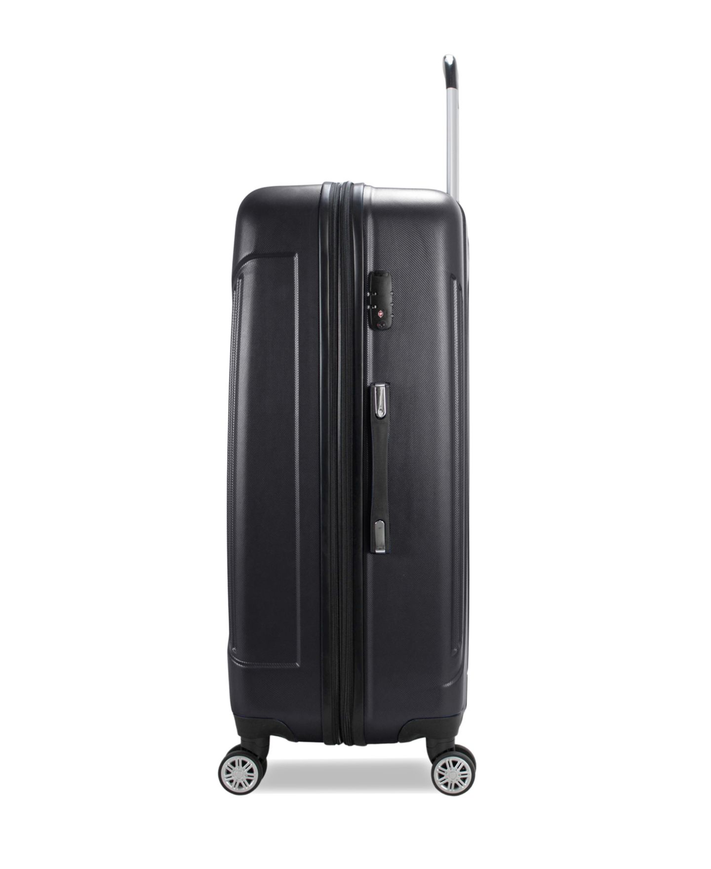 Чемоданы American Green Travel Denali S. 3-Pc. Anti-theft Hardside Luggage Set, цвет: Чёрный — фото 4