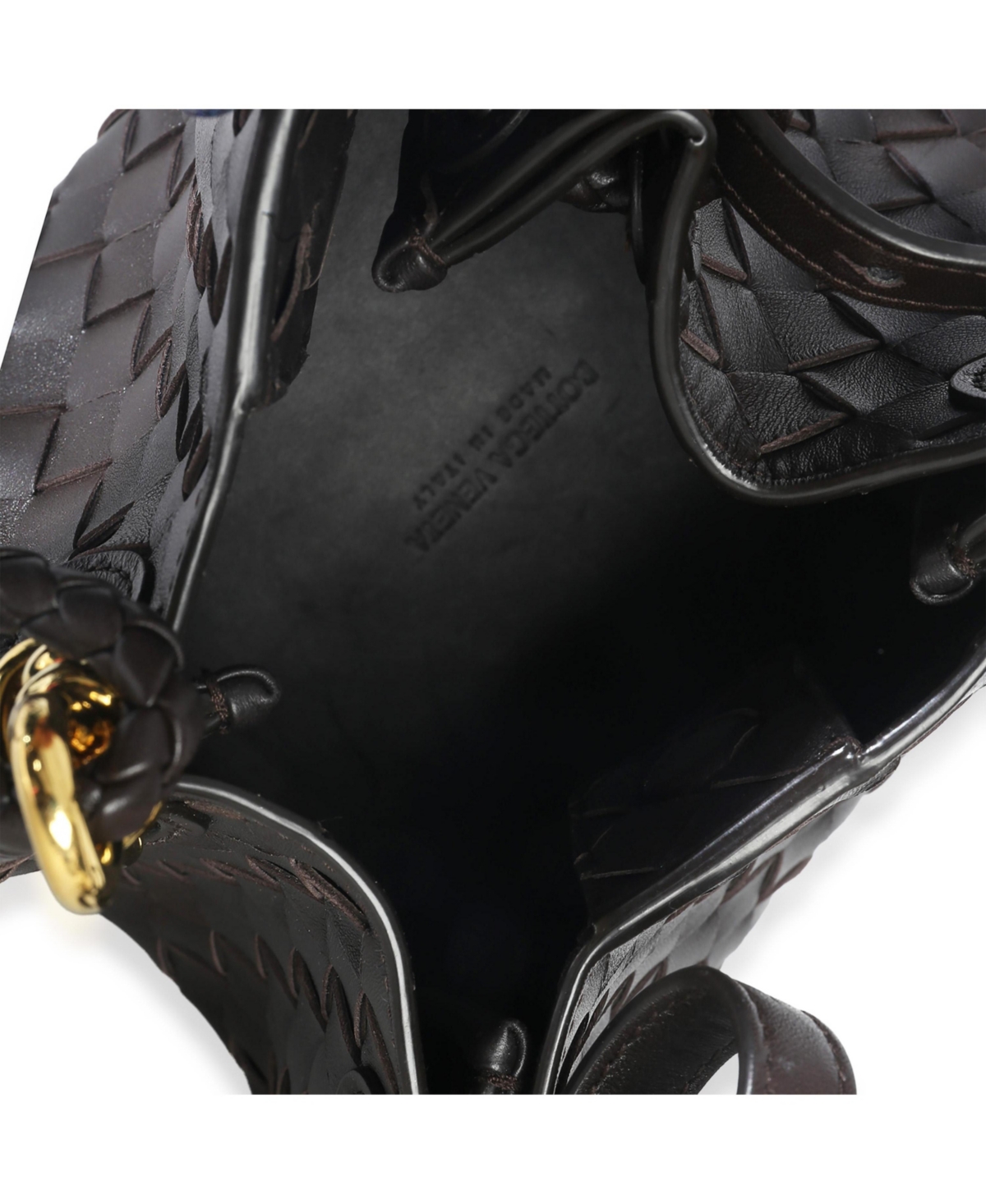 Pre-Owned Bottega Veneta Fondant Nappa Intrecciato Small Parachute Bag