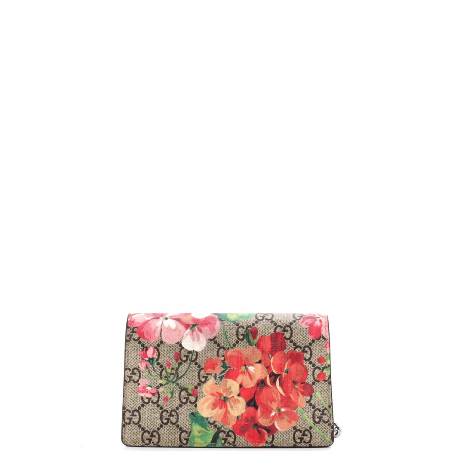 Super Mini Dionysus Bag Blooms Print GG Coated Canvas