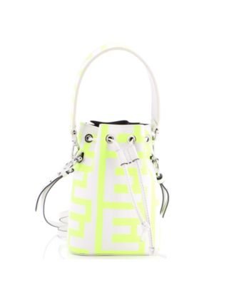 Mini x Marc Jacobs Mon Tresor Bucket Bag Printed Leather