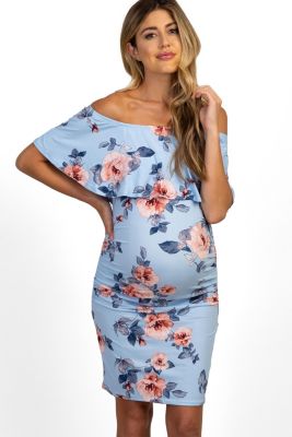 Off the Shoulder Maternity Dresses | Macy's