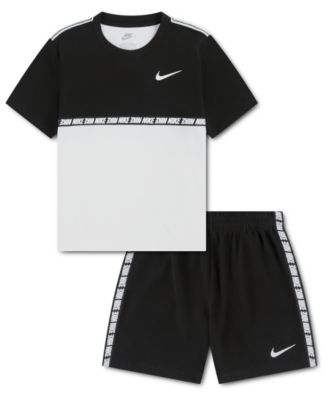 Boys' 4-7 Short-Sleeve T-Shirt and Shorts, 2-Piece Set