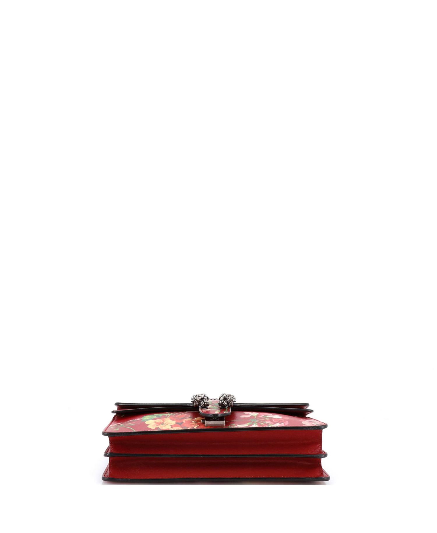 Small Dionysus Bag Blooms Print Leather