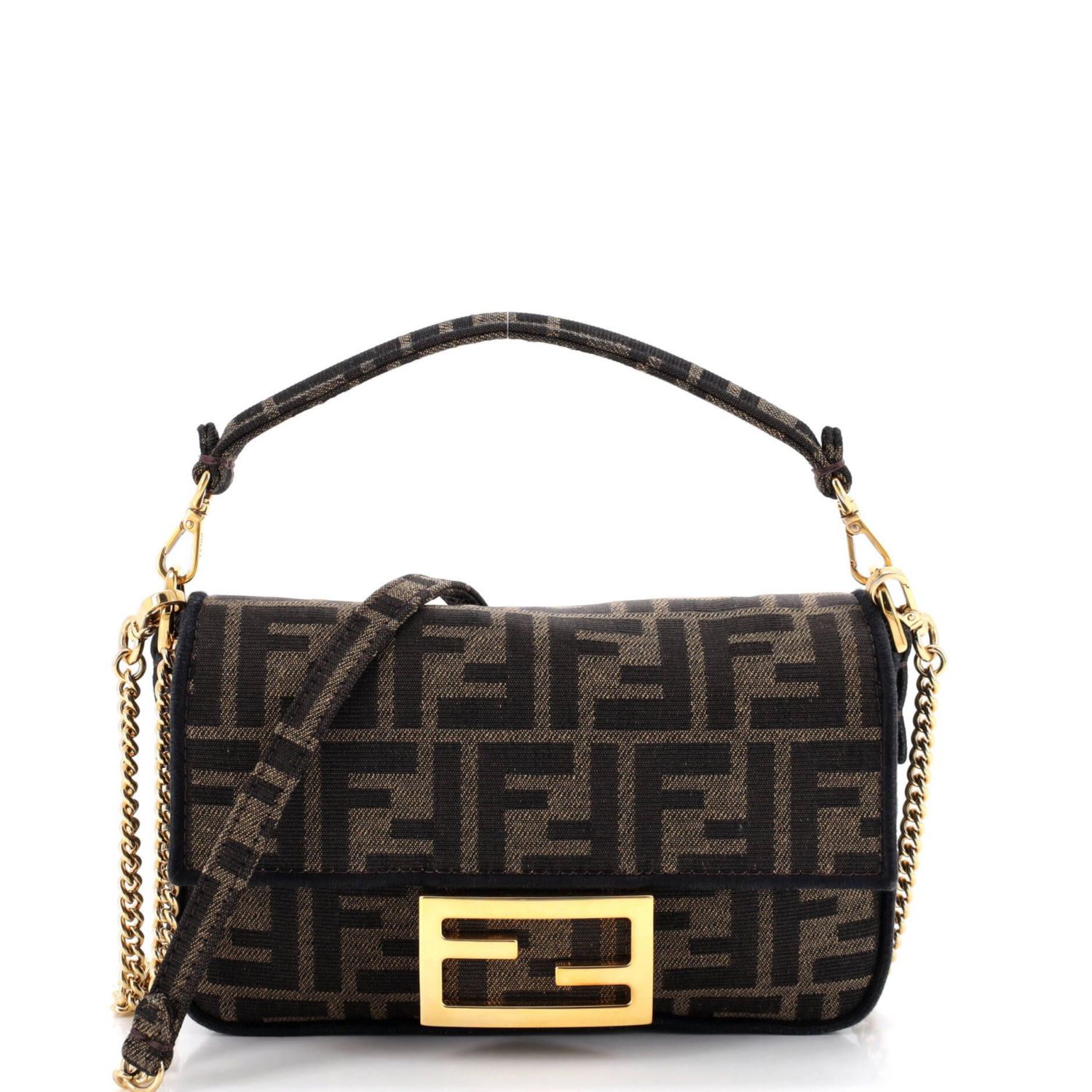 Mini Baguette NM Bag Zucca Canvas