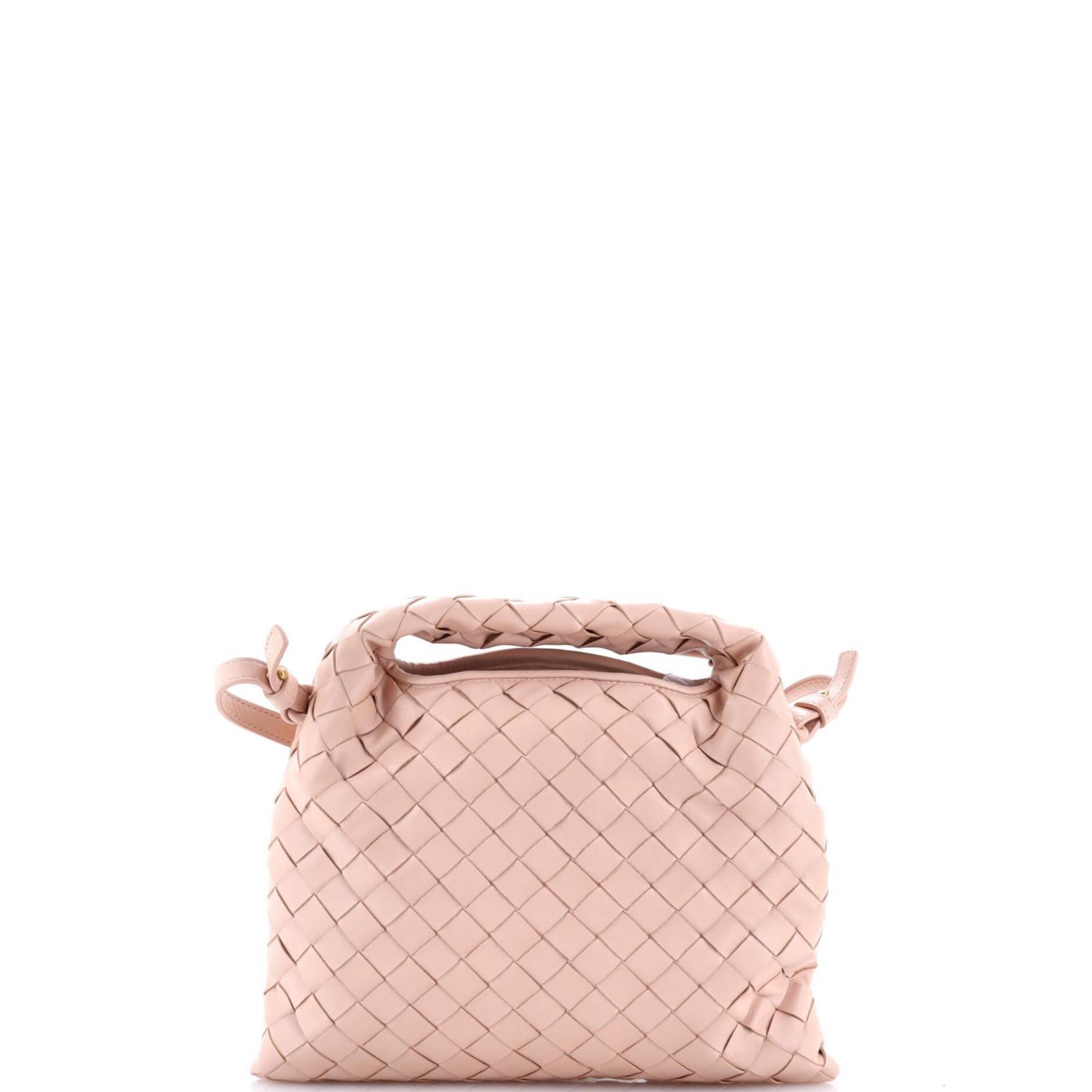 Mini Hop Top Handle Bag Intrecciato Nappa