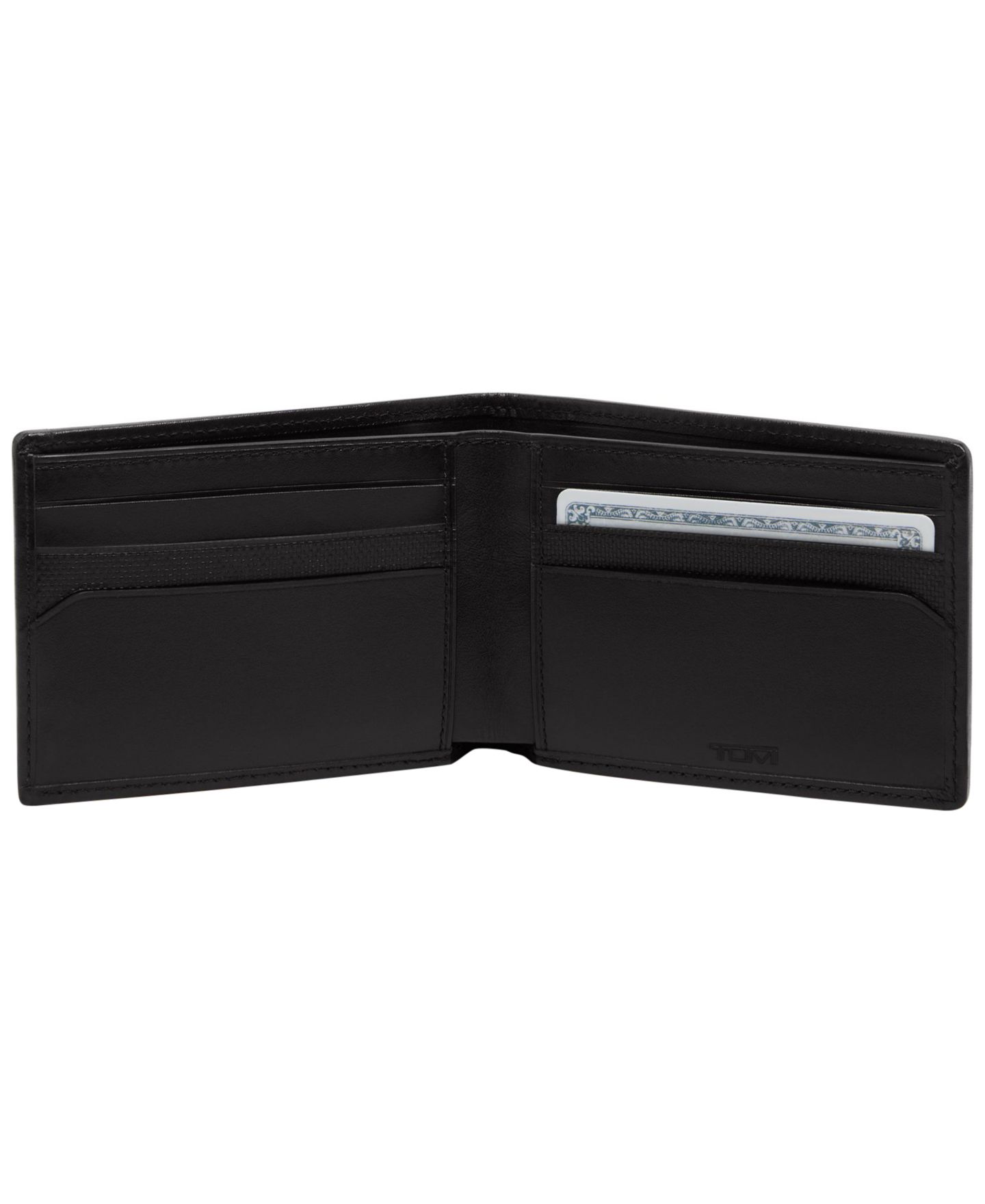 Кошельки Tumi Double Billfold, цвет: Тёмно-синий — фото 2