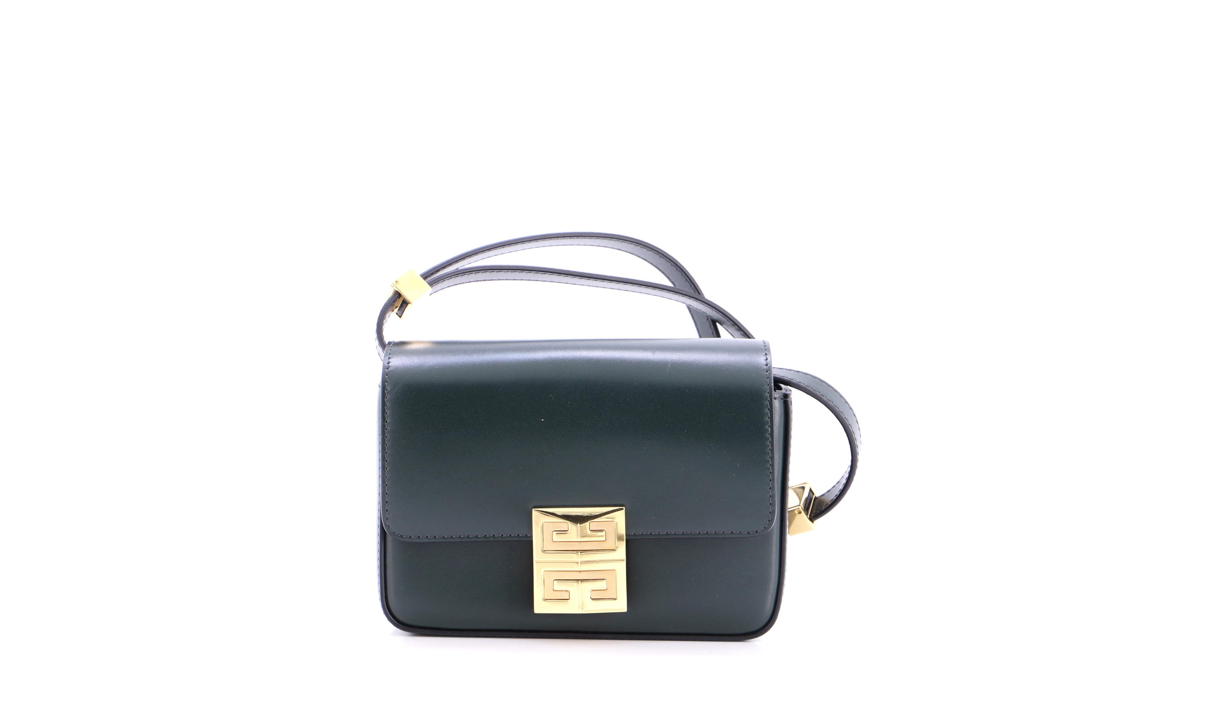 Pre-Owned Givenchy Small 4G Shoulder Bag Leather