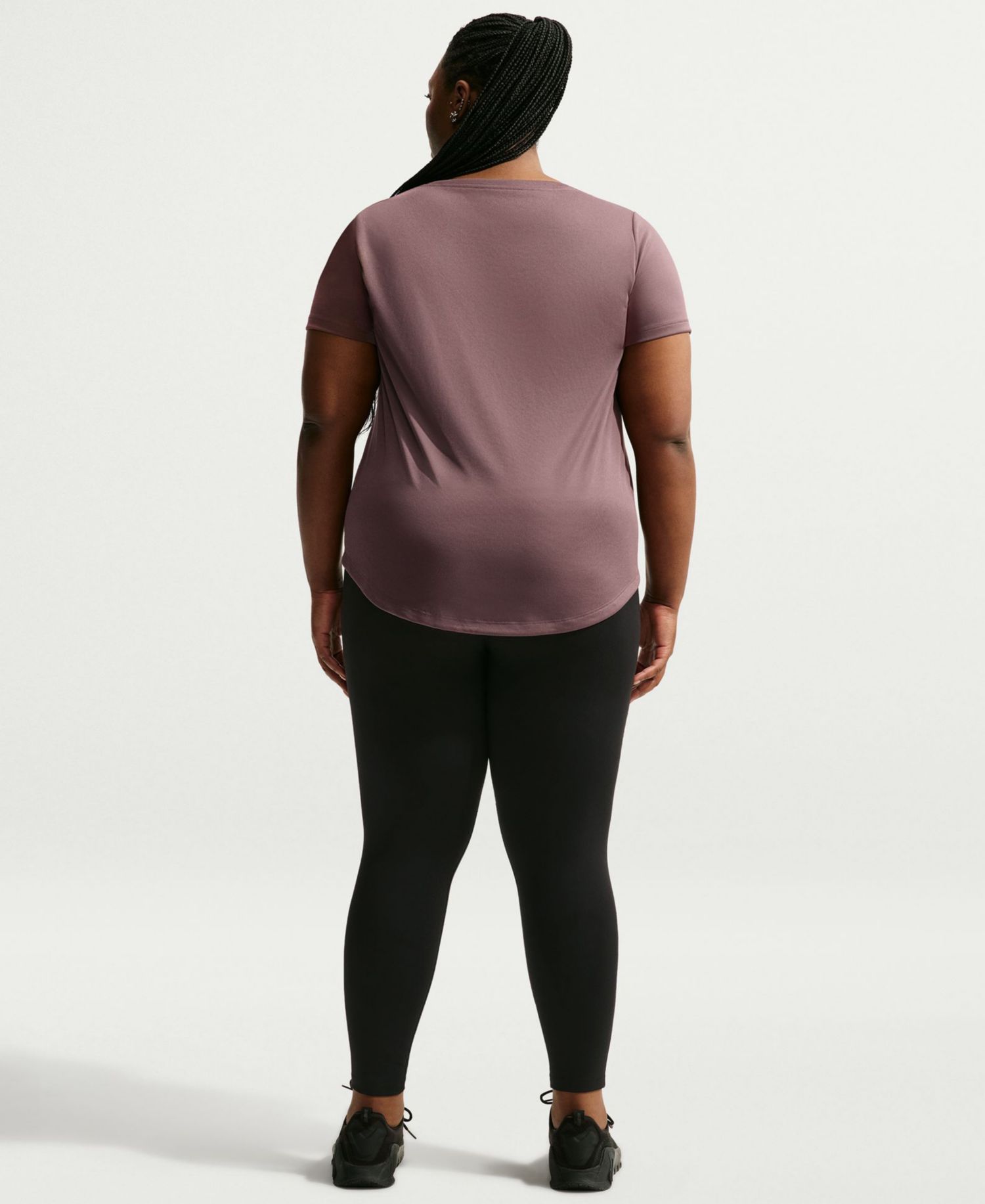 Plus Size Active Dri-FIT Women's Short-Sleeve Logo T-Shirt
