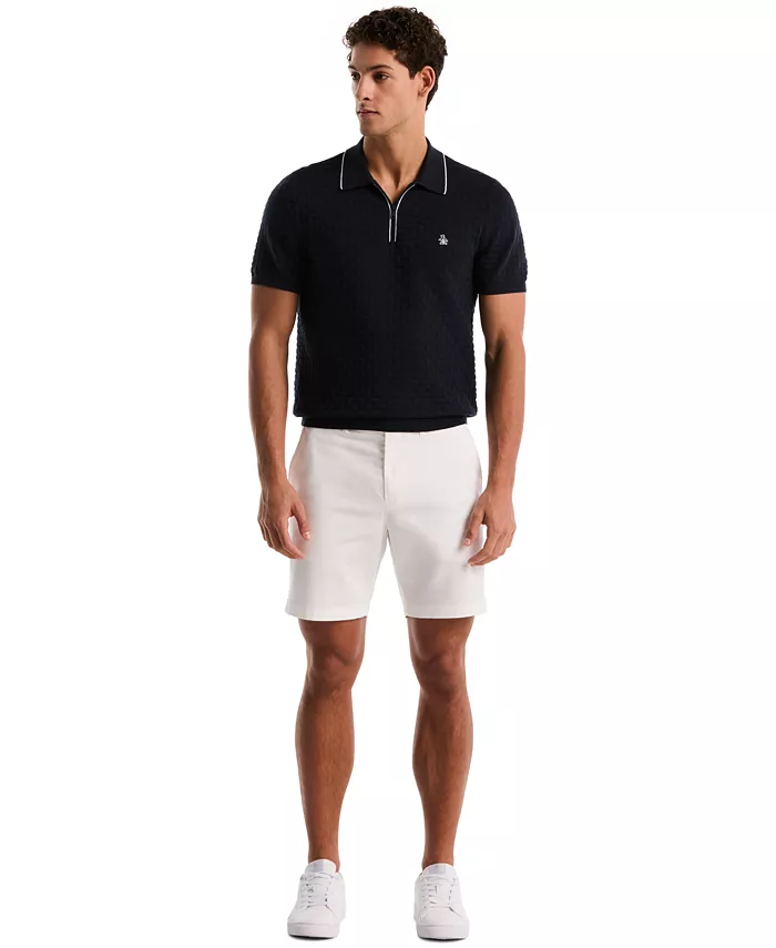 Men's Links Stitch Slim-Fit Polo Shirt - thumbnail 2