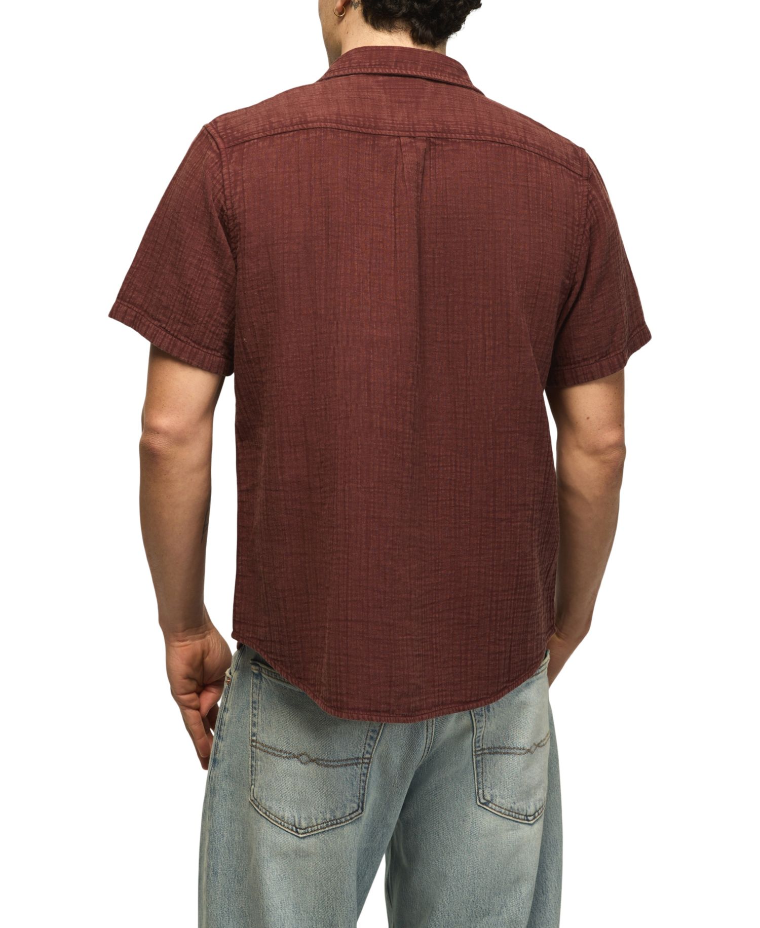 Men's Double Gauze Short-Sleeve Shirt