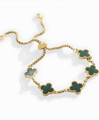 Clover Enamel Bracelet