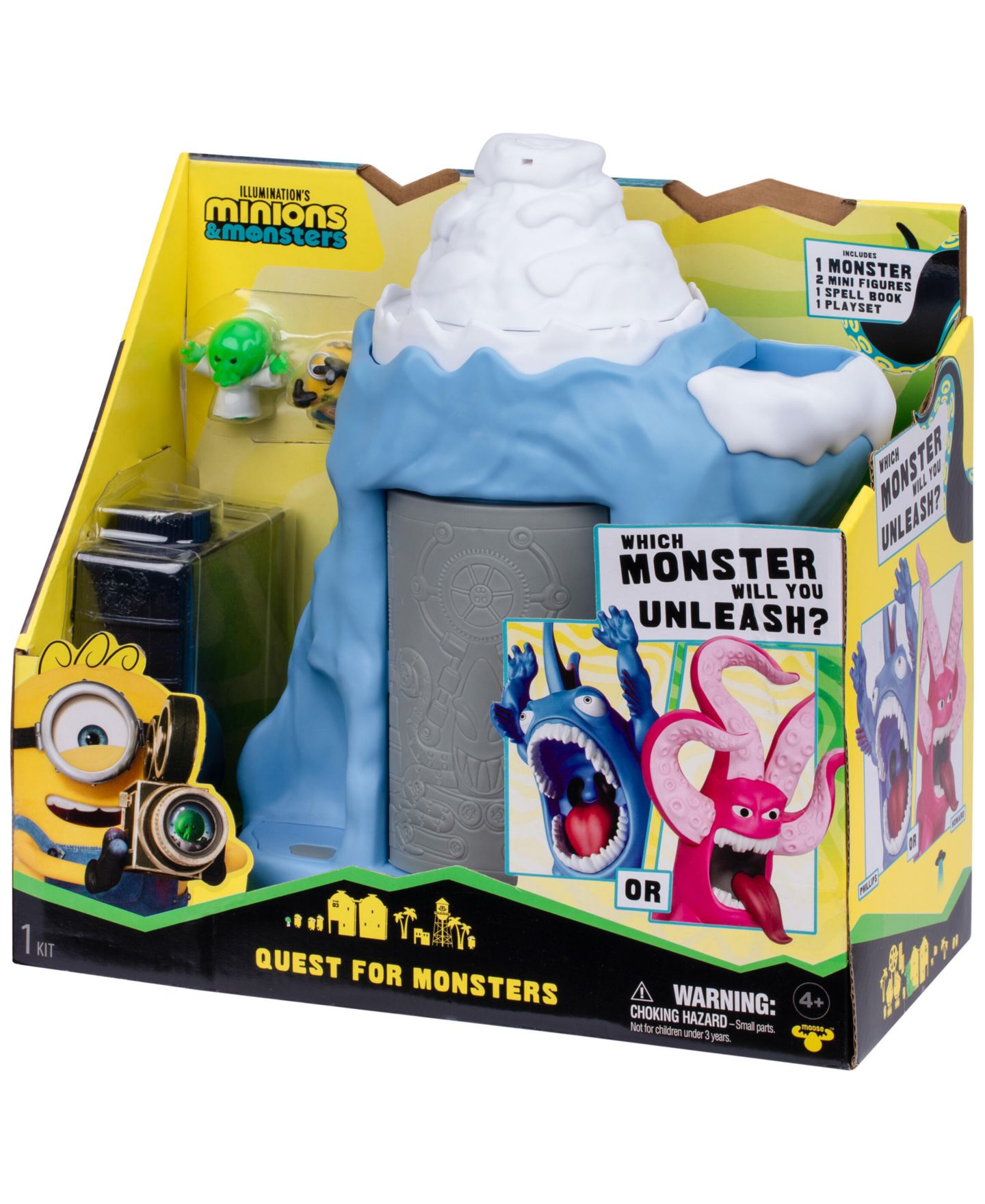 Детские фигурки Despicable Me Minions Monster Reveal 3-Pack Action Figures, Ages 4+ — фото 12
