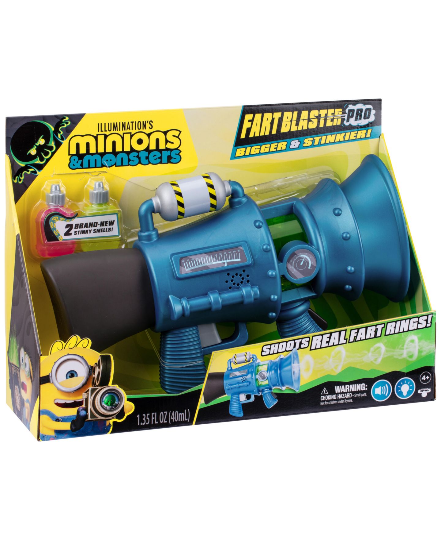 Детская игрушка Despicable Me Minions Supreme Fart Blaster with 2 Scent Refills, Ages 4+ — фото 8