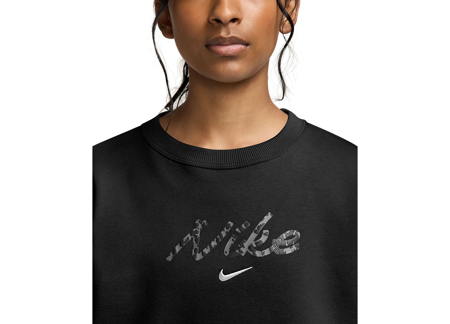Girls' 7-16 Oversized Long-Sleeve Sweatshirt