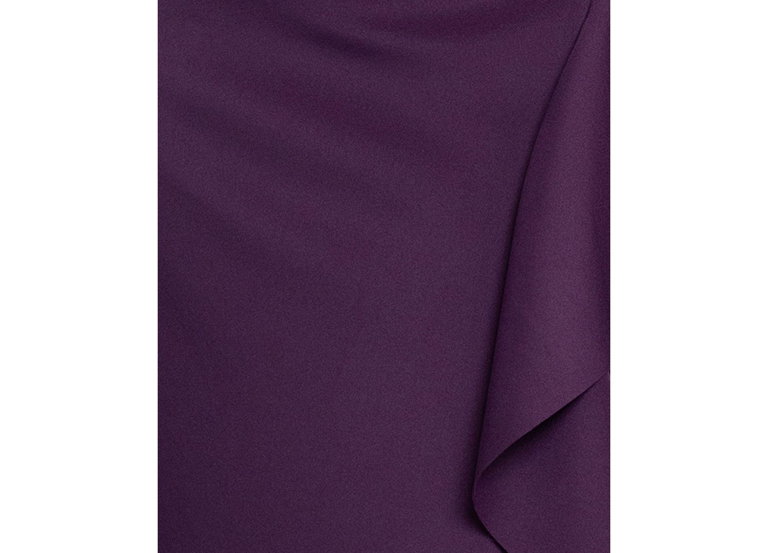 Petite Sweetheart Neck Side Ruffle Off-The-Shoulder Long Dress
