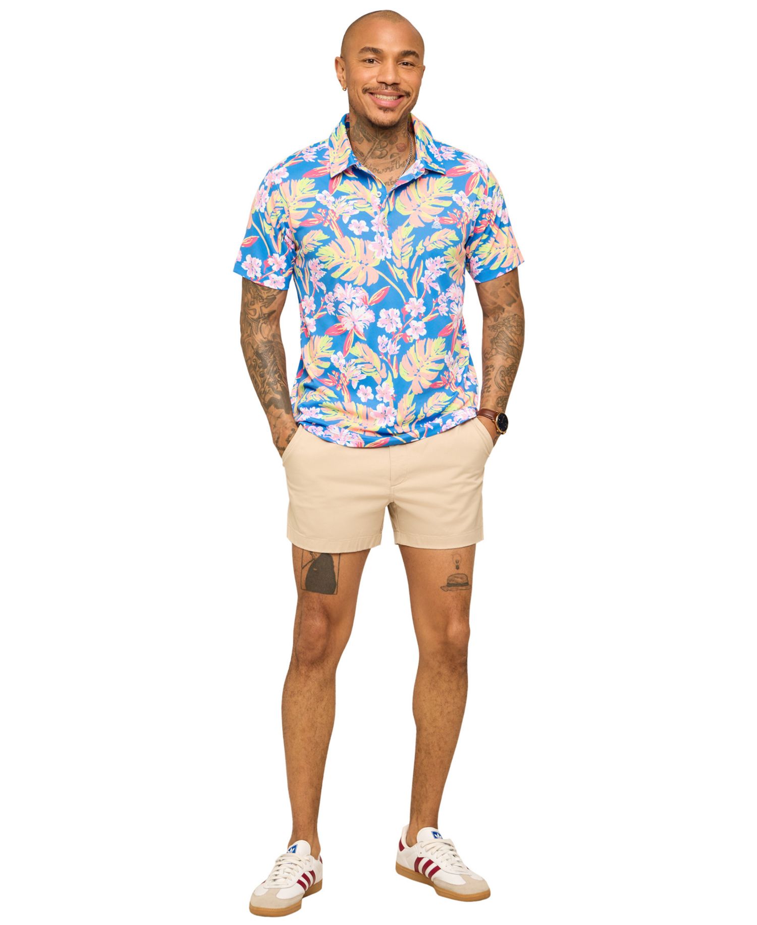 Men's Garden Glow Short-Sleeve Polo Shirt