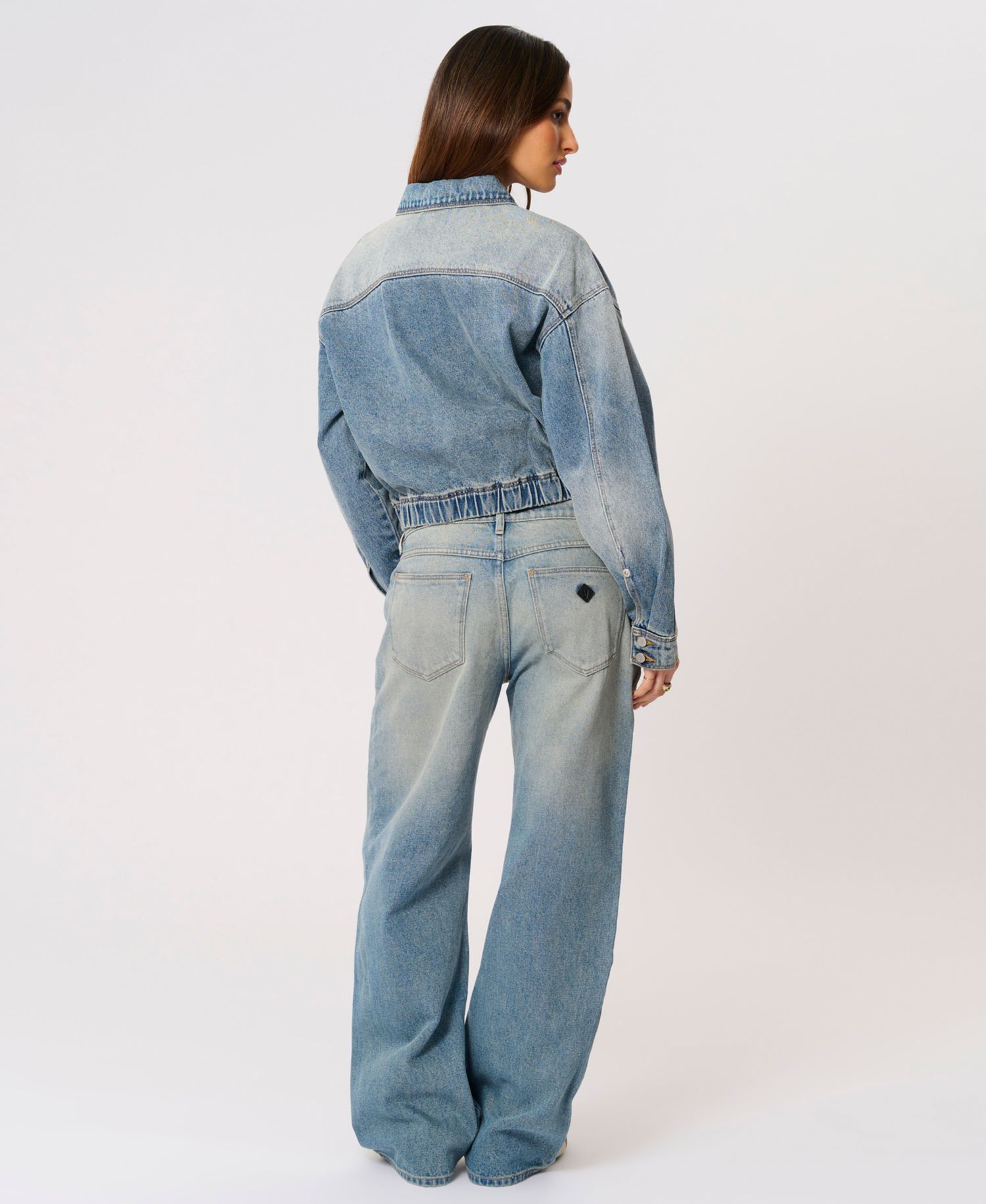 Women's Denim Full-Zip Jacket