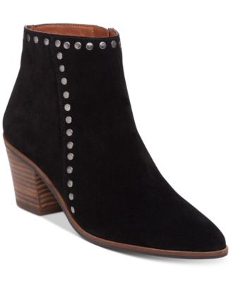macys block heel boots